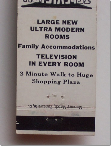 Riverview Motel matchbook3
